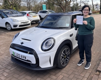 Many Congratulations To Shahira, Passing With Just A Few Minor Driving Faults Today - With The Bank Holiday Here, Time To Go Car Shopping 🚘 🎉🥳

Great Job Done Today, Drive Safely & Enjoy Your Licence When It Arrives In The Post

** Well Donn Again, From All Of Us Here At cf14 School Of Motoring 😎 ***...