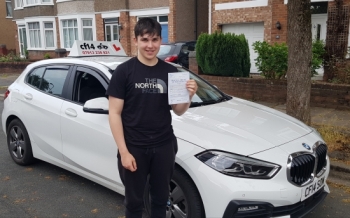 Many Congratulations To Jac, Passing Today In Cardiff, On His Very First Attempt, With Just 13.50Hrs Of Lessons!😇 I know, That Doesn´t Make Sense, But Some People Simply Are Born To Drive - And Jac Falls Into That Category.<br />
<br />
Every Time We Had A Lesson I Would Think, We Need To Do This / That Etc, But When Challenged, Jac Did It All Easily. I Wish All My Students Were So Simple To Teach.
