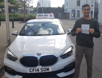 Many Congratulations To Vishal Passing Yesterday With Just 2 Minors! Great Effort, Cracking Driver - Looking Forwrd To Seeing A Picture Of Your Car When You Come To Buy One. Good Luck With Your Job, If It Doesnt Work Out, Become An Accountant - Thats Where The Money Is So You Tell Me, Not Engineering! Drive Safely.<br />
<br />
Best Wishes Barry 🚘👍🏎️