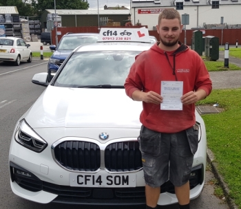Many Congratulations To Dale, Passing With Just 1 Minor Today 👍 - And That Was For Reversing Between Two Cars In Lisvane Train Station Car Park, And Having To Correct It. That Was Either Supremely Confident - Or Stupid! I´m Going For Confident, I´ve Seen You Drive / Park And Do It Before, - Not So Sure Many Others Would  Have Been Brave Enough. Well Done - Enjoy Going To Work & 