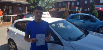 Congratulations Today To Luca, Passing In Cardiff With Just 3 Minors. Well Done And Good Luck With Your Works Van When You Get It. 🏎️