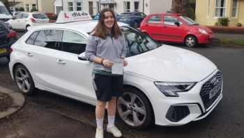 Many Congratulations To Elen, Passing With Just 4 Driving Faults Today On Her First Attempt In Cardiff. 🥳<br />
<br />
Great News For Her Mum & Dad, - No Longer Having To Drive Her To Football Training In Barry, Through Rush Hour - Just Need To Get The Car Insured, And Over To You Elen.👍<br />
<br />
Really Well Done Today, Good Luck With Your Exams And Footie, Drive Safely, Best Wishes From All Of Us Here 