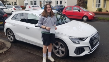 Many Congratulations To Elen, Passing With Just 4 Driving Faults Today On Her First Attempt In Cardiff. 🥳<br />
<br />
Great News For Her Mum & Dad, - No Longer Having To Drive Her To Football Training In Barry, Through Rush Hour - Just Need To Get The Car Insured, And Over To You Elen.👍<br />
<br />
Really Well Done Today, Good Luck With Your Exams And Footie, Drive Safely, Best Wishes From All Of Us Here 