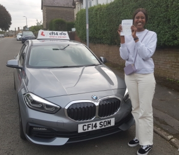 Many Congratulations To Faridah, Passing In Cardiff This Morning -  But Much To Her Amazement! 😂😂
Finally She Has Got Rid Of Me Nagging Her, And She Cant Be Happier. 👍
We Look Forward To You Buying Your First Car And Taking Pass Plus. Time To Enjoy That Certificate And Shiny Pink Full Licence When It Arrives.
***Take Care & Congratulati...