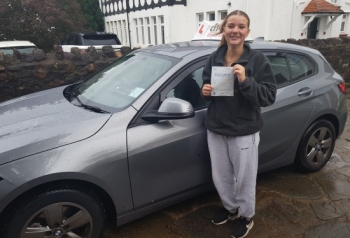 The Amazing Bella Continues Our September PASSING Streak, With Just 2 Minors In Cardiff This Afternoon👍
Fab Student, Great Driver - Time To Share Cars With Your Sister. You´ve Managed To Get Rid Of Me Bella, Please Keep To The Speed Limits, Now You Have A Full Driving Licence,  The Challenge Is To Keep It! 😂😂
*** Many Congratulations Fr...