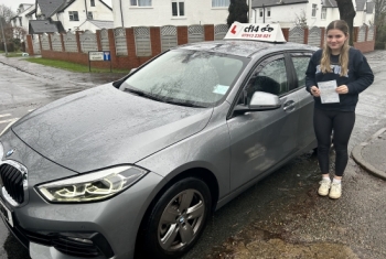 Happy New Year To Elen, Our First PASS Of The Year, With A Fab Student, Great Drive & Brilliant Result. 🚘
In The End, It Was Quiet Easy For Elen, I Think It Really Helped Having A Last Minute Lesson Yesterday, And In Part-  Even The Same Route 🍾
Enjoy Your Licence Elen When It Arrives, Hopefully With You Name Spelt Correctly - Good Luck Wit...