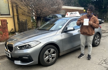 Here We Go Again *** WOW, WOW, WOW *** Congratulations To Franklin Passing With ZERO Driving Faults Today 🍾

Franklin Enters The 1% Club, That´s How Few People Pass On Their First Attempt With No Faults! 🎉🎉🎉

So  A Quick Drive Towards Roath Park, Heathwood Rd, Eastern Avenue, Turning Off At Llanedeyrn, Then Cyncoed Rd, Celyn Avenue...