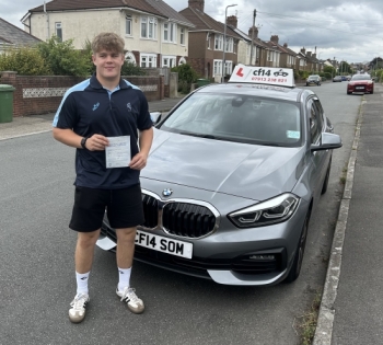 *** WOW *** WOW *** WOW *** Congratulations To Jac, Passing After Just 7 Weeks Of Lessons, Turning 17 End Of May,