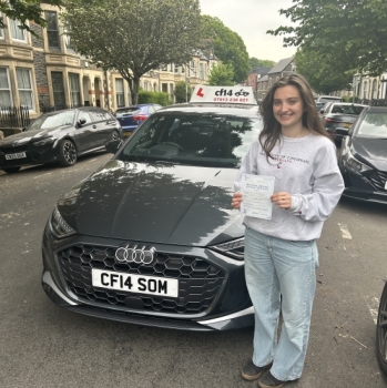 Many Congratulations Today Going To Martha, Passing In Cardiff With A Just A Few Driving Faults, On A Great Day For Her Driving Test!
It Can Be Quite A Stressful Time For Students And Us Instructors - After All Who Wants To Do A Test - But With Lots Of Hard Work And Determination, Martha Passed, Meaning No More Buses To Work, No More Asking For Li...