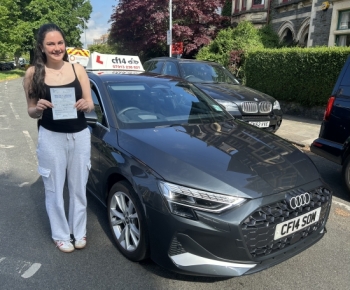 Many Congratulations To Amelia, Passing First Time With Just 1 Driving Fault - Fab! 👏👏👏
Great Student, Bubbly And Eager To Learn To Drive - Making My Life Very Easy £
I’ve Never Known A Student With Such Good Knowledge Of Getting Around Cardiff - Everywhere We Drove, She Would Know Exactly Where We Were, Telling Me Her Friends Live Th...