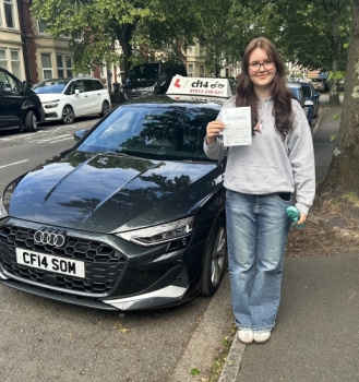Many Congratulations To Amelia, Passing In Cardiff On Her First Attempt With Just A Couple Of Driving Faults! 👏 👏 👏 
Fab Student - Very Calm And Sensible When Driving, Picking Up All Aspects Very Quickly 🥳🍾😎
We Just Need Her To Complete Her Final School Exams Before Going Of To Uni - But At Least She Can Now Drive To School And ...