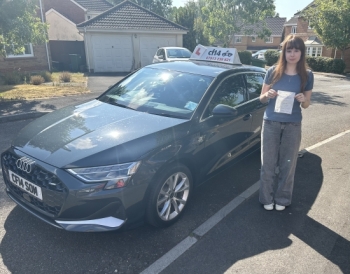 Congratulations To Lucy Passing On Her First Attempt In Cardiff This Morning - After Taking (& Passing) The Theory Test THREE Times! 😂

To Cut A Long Story Short - Lucy Was Test Ready - Then Covid Hit! - Test Cancelled!😞 Lucy Then Moves On With Her Life Going To Uni, Takes Another Theory, In Anticipation Of Starting Lesson´s Again. 

Uni...