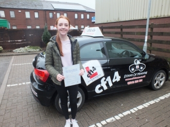 FANTASTIC! What a great start to the weekend for you.

Many Congratulations Lauren, you worked really hard and deserved that PASS today, enjoy driving your mum´s car and take care Barry x...