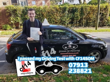 *** Many Congratulations To Nicholas, PASSING First Time FAULTLESS!
Wow, What Can I Say, Great Driver, But Only What I Told You And What You Deserved, WELL DONE! *** 😎...