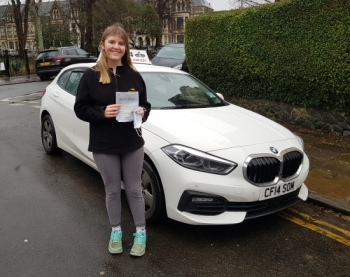 Many Congratulations To Rhiannon, Passing Today - Nearly Doing Two Manoeuvres On Her Test, The Bay Park At The Start, And Pull Over On The Right!!<br />
<br />
At The Last Second, The Examiner Must Have Realised She Had Already Done The Manoeuvre, So No Reversing Back In A Straight Line, - Just Drive On. 🙈<br />
<br />
Regardless - All Sorted Now, Back To Studying For Those All Important Uni Grades You Are Going T