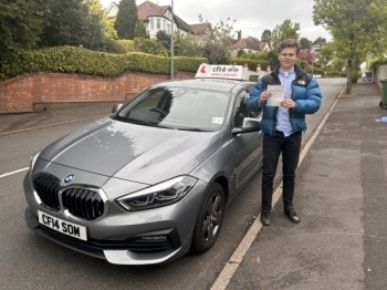 So We Finish The Month Of April, With Congratulations This Time To Harri, Passing On His First Attempt In Cardiff, With Just 3 Driving Faults - CONGRATULATIONS! 🍾🎉👏

Great Drive Today, - Time To Take The Keys From Your Dad And Start Driving The Family Mini 🚘

🚗 *** Congratulations From All of Us Here At cf14 School Of Motoring **...