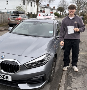 🚘 *** WOW *** WOW ***WOW 🚘 Congratulation Ioan, Passing In Cardiff Today With Zero Faults!
Fantastic Driver, Matching Your Sister Who Also Passed With Zero Faults - What A Driving Family You All Are!

Good Luck With Your Exams - Keep Up The Great Work With Your Rugby, Hopefully One Day I Will See You Playing For Wales And Making Them Great...