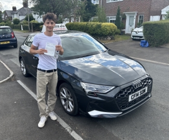 Congratulations Today Go To Evan - Craftily Finding A Last Minute Test Yesterday For This Morning!  It Goes To Show With Some Perseverance - Tests Are Out There If You Keep Looking, - And Even Better Still, He Now Has His Licence All Summer To Drive Around 👏👏👏

All This On His First Attempt - 🚘  Much Praise Must Go To His Mum Though, ...