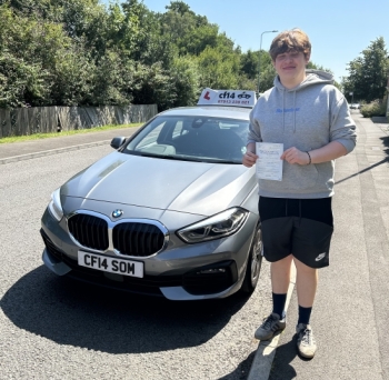 Many Congratulations To Oscar Today, Passing With Just 3 Driving Faults With A Non Sat Nav Test 🥳 FantasticA Little Added Pressure, With The Examiner Asking You To Complete Your Manoeuvre Outside Of Your House🏠But To Be Fair Didn´t Cause You A Problem - Phew.The Hardest Thing Today Was Battling The Really Hot Weather - I think The Hottest Day Of The Year, So That Air Conditioning