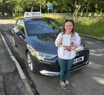 *** This Is Why I Became An Instructor *** 😎 - So Eventually, After A Lot Of Coaching & A Change Of Fortune, CONGRATULATIONS To Madi, Passing With Just 3 Driving Faults, After Completing Her Test Route Over Caerphilly Mountain This Morning! 🪪

There Were Times When Madi Thought Driving Was Not To Be - But With Dedication, Much Determination...