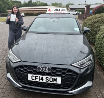 Congratulations To Lexie, Passing Yesterday With Just A Handful Of Driving Faults - The Start Of British Summer Time, - Naturally In The Rain Of Cardiff 😅

A Slow Drive Over Caerphilly Mountain - Believe Me, I Watched The Video Back, - But Good Enough And Safely Enough to PASS! 

Well Done Lexie - 

*** 🚘 Congratulations Again, From All...