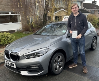Many Congratulations To Thomas - Passing On His First Attempt With Just 4 Driving Faults! 👏👏
The Examiner Complimented Him On His Driving - Although Did Say - Right At The End Of The Test, There Were Some Roadworks - And The Luck Went His Way Today As Nothing Came Of His Questionable Decision To Go Before An Oncoming Car! 💀

Fab Student...