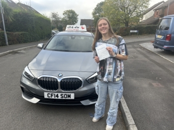 Many Congratulations To Amy - Passing Her Driving Test On Her First Attempt With Just 2 Driving Faults - 👏👏👏

A Great Family Of Drivers - Now To Master The Hand Brake On Her Parents Car! 

*** 🚘 Congratulations Again, Best Wishes From All Of Us Here At cf14 School Of Motoring 🚘 ****...