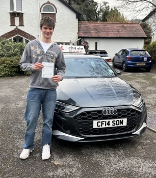 Many Congratulations To Dan Passing His Practical Driving Test In Cardiff Today 👏👏👏-  A Tricky Country Route With Pot Holes Galore Being Filled By Large Lorries - Not Ideal ! 

Not To Mention Numerous Road Works & Traffic Chaos Everywhere In Llanishen 🚧

That Said, Dan Just About Conquered His Nerves And Deserved To Pass, Giving His...